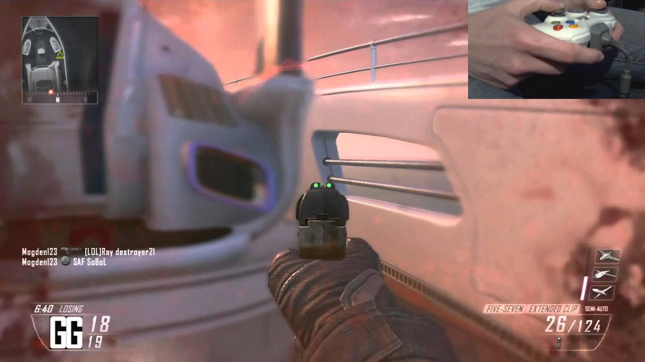 Handcam! Get your trigger finger on Five-Seven! | BO2