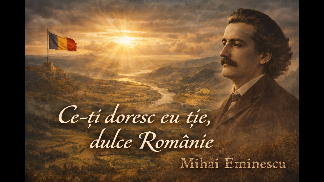 Ce-ți doresc eu ție, dulce Românie | Eminescu | Rugăciune pentru un neam #Eminescu #PoezieRomaneasca