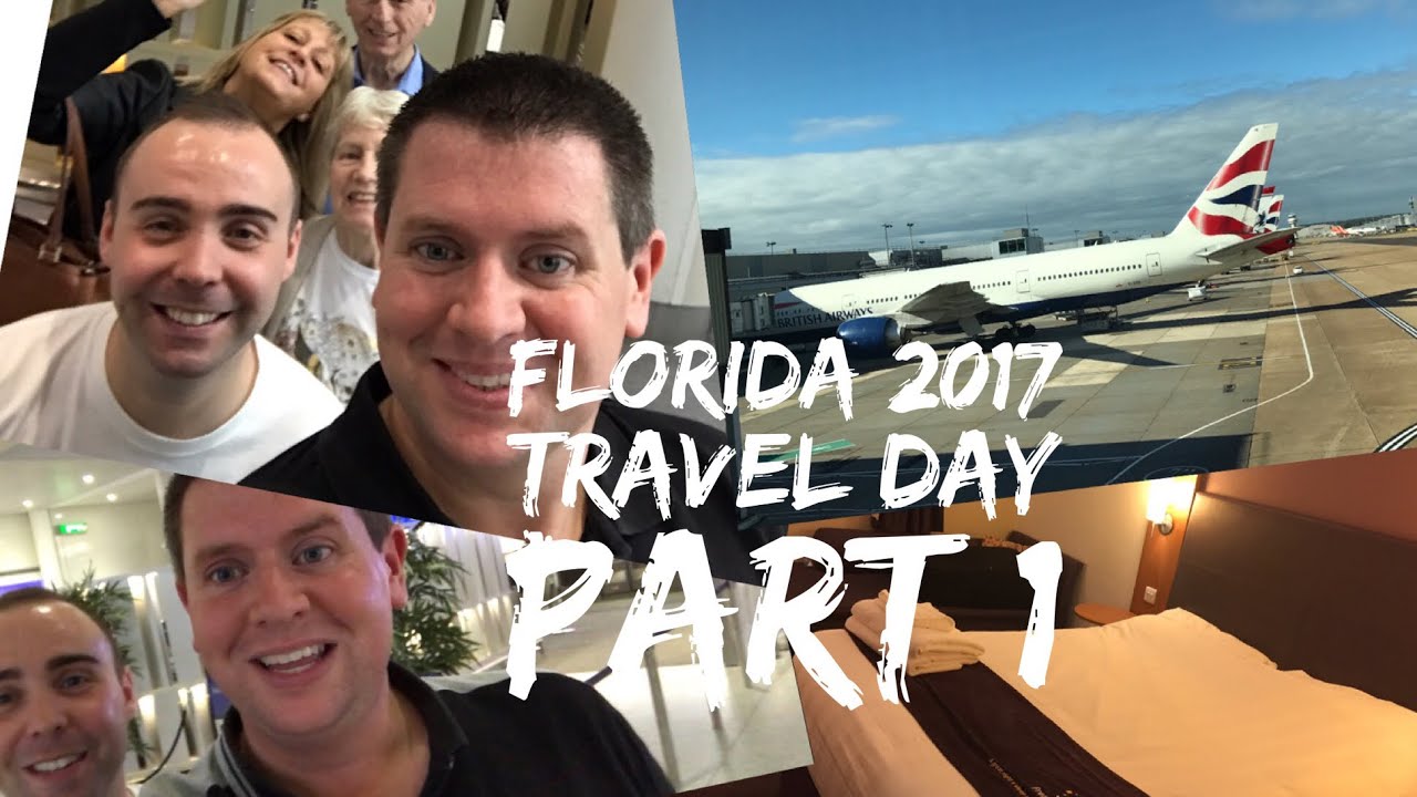 Walt Disney World & Florida 2017 Vlog - October 2017 - Day 1 - Travel Day Part 1