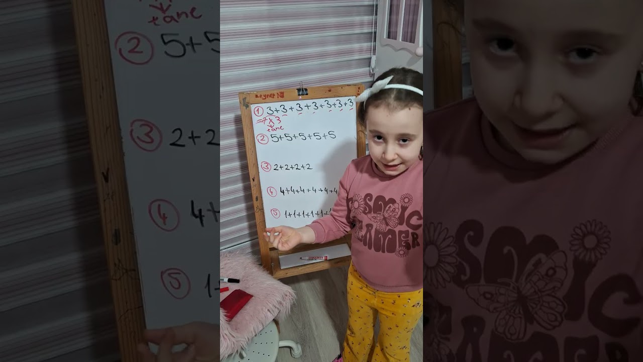 2. Sınıf Çarpma işlemi #tekrarlı toplama Zeynep Nil 