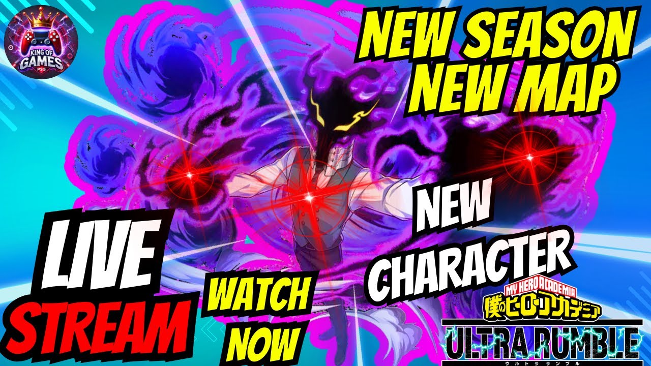 New Season & Map in My Hero Ultra Rumble! | First Look at New Character Gameplay