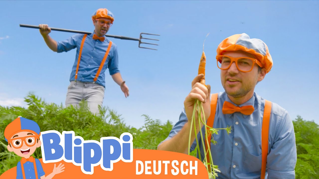 Blippi der Bauer 🥕 Blippi Deutsch | Abenteuer und Videos für Kinder