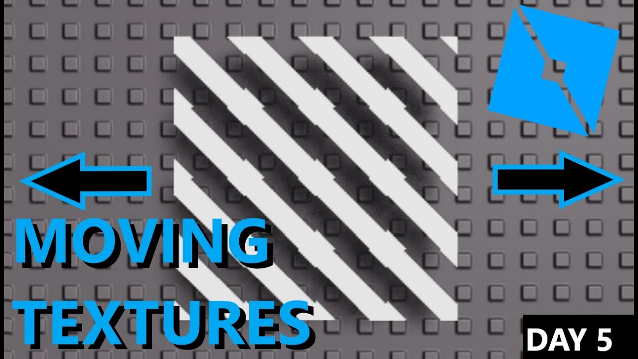How to ANIMATE TEXTURES in ROBLOX STUDIO (Tutorial-mas Day 5)
