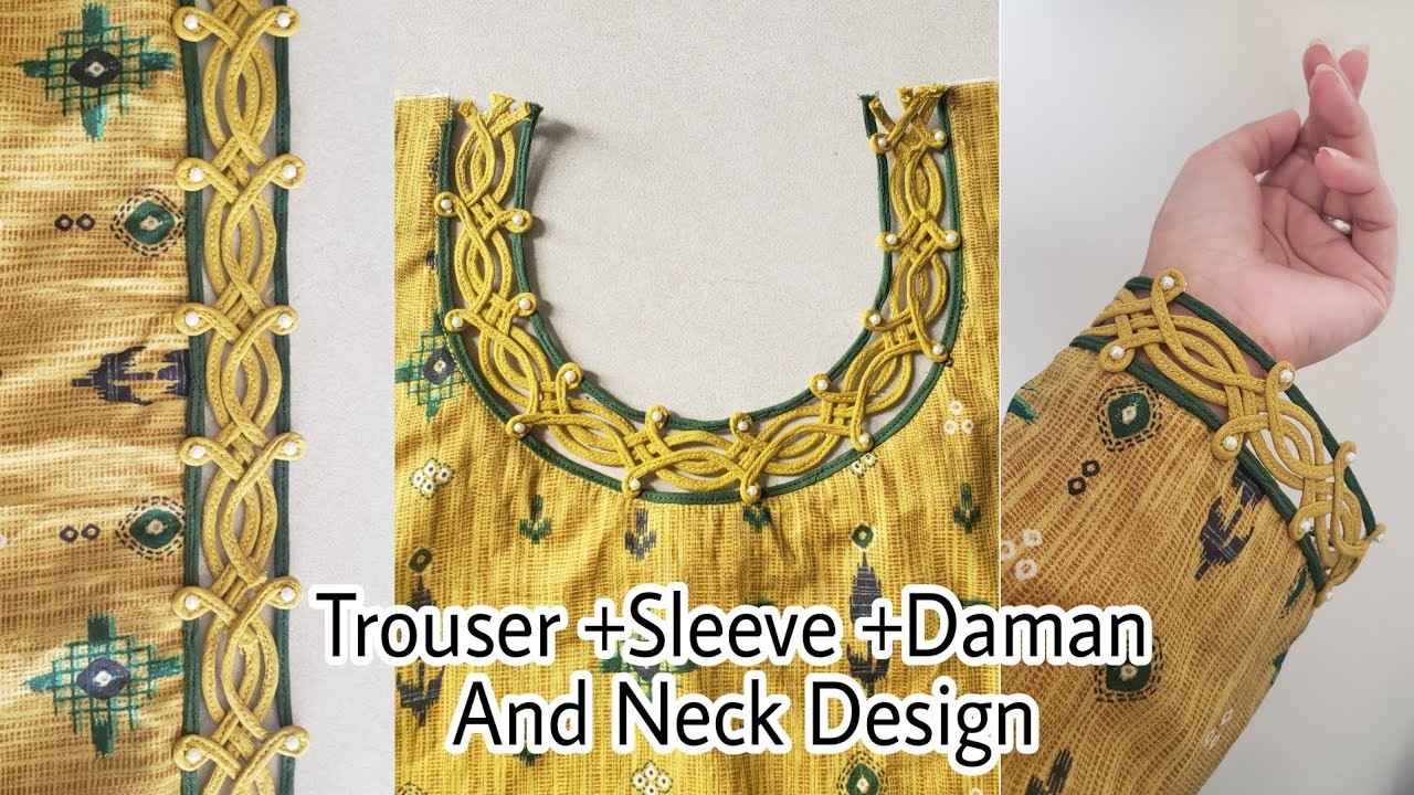 Neck Design |Trouser Design | Sleeve Design |Daman Design