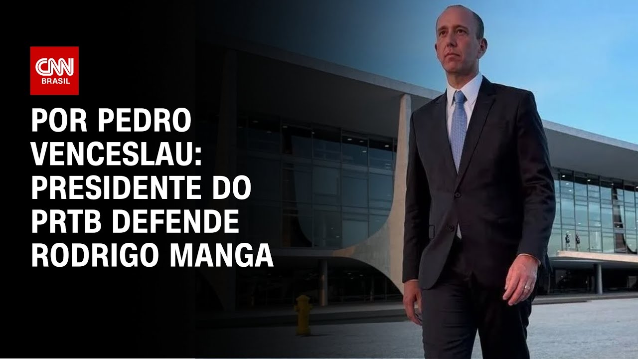 An&aacute;lise: Presidente do PRTB defende Rodrigo Manga | CNN 360&ordm;