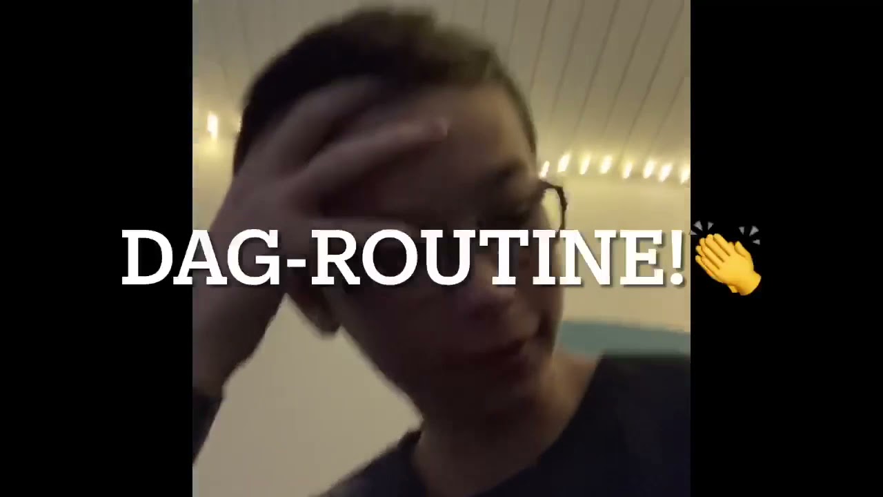 Min daglig routine