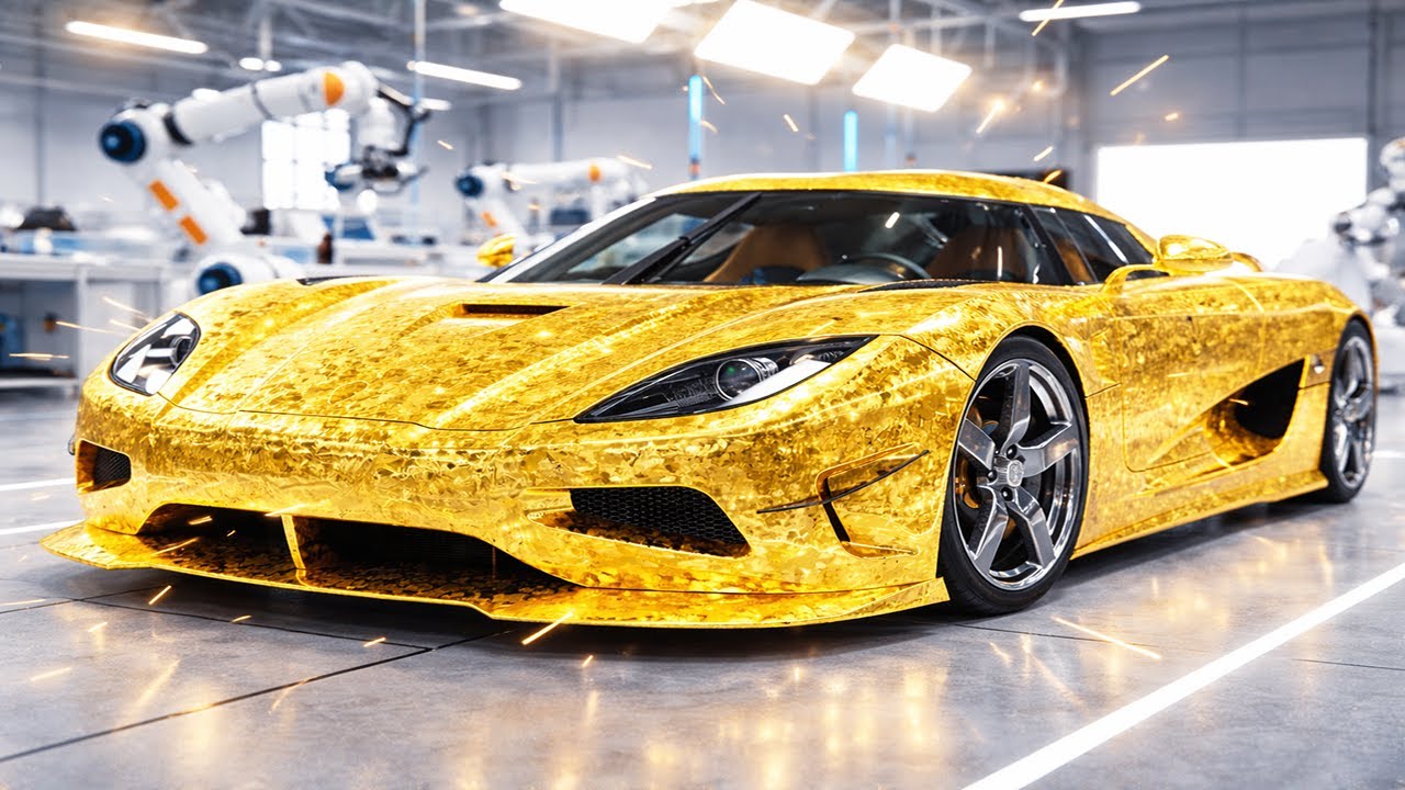 Making the 1018HP Koenigsegg CCXR Trevita: Diamond Weave Carbon & Gold Trim