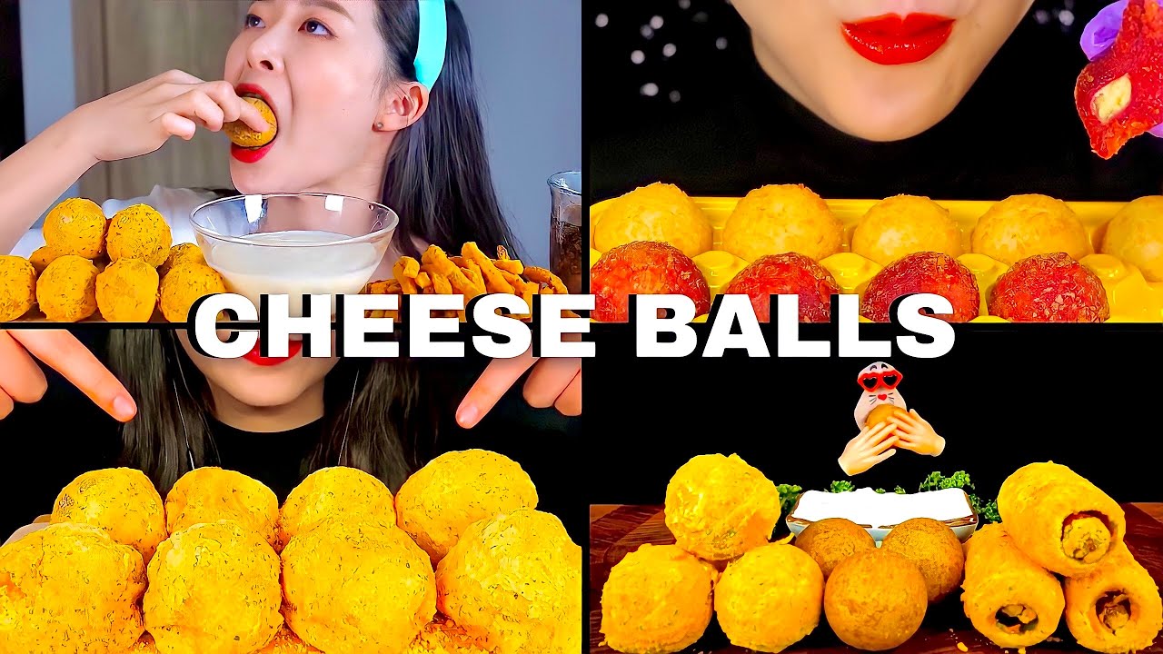 MUKBANGERS consuming CHEESE BALLS