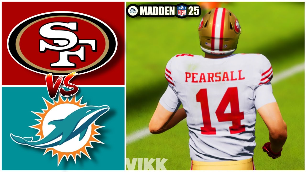 49ers vs Dolphins Week 16 Simulation (Madden 25 Rosters)