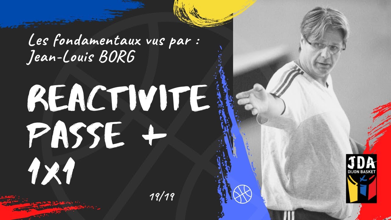 ► Réactivité : travail de passe puis enchaînement 1 contre 1 par Jean-Louis Borg