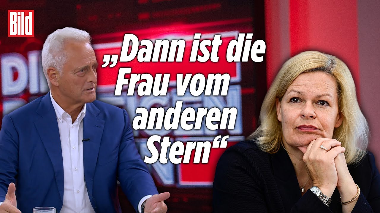 Innenministerin Faeser sieht keine Migrationskrise | Peter Ramsauer kann es nicht glauben