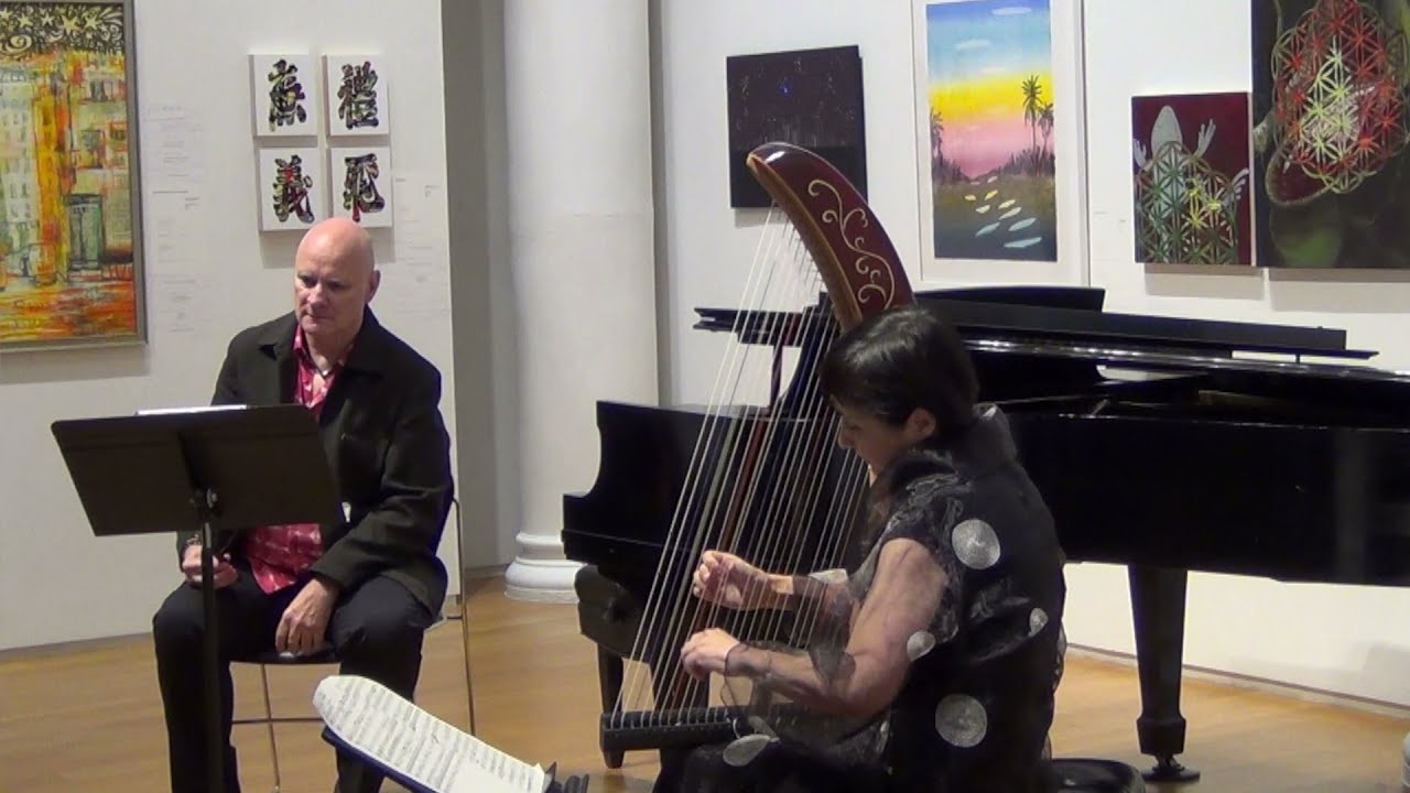 Spring Thaw (雪解け)  for kugo and hichiriki (箜篌と篳篥) (2014)