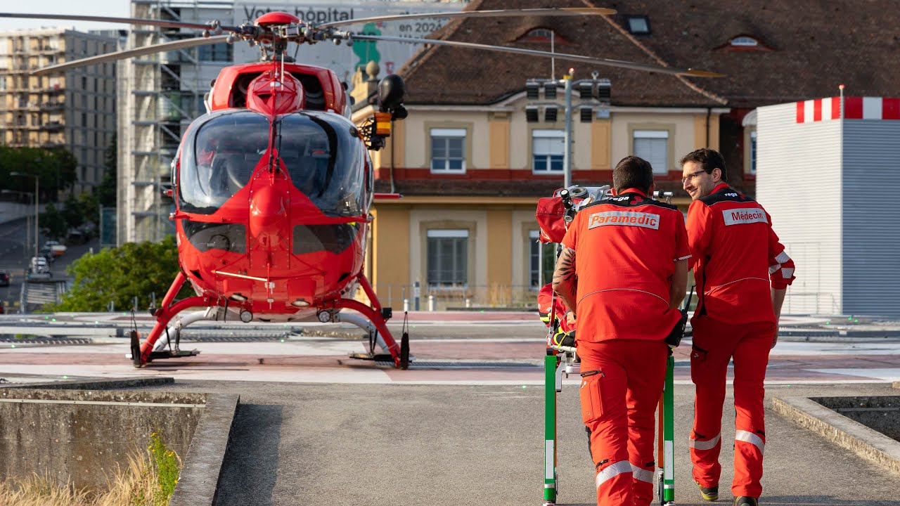L'équipage de la Rega : focus sur le métier d'ambulancier et d'ambulancière