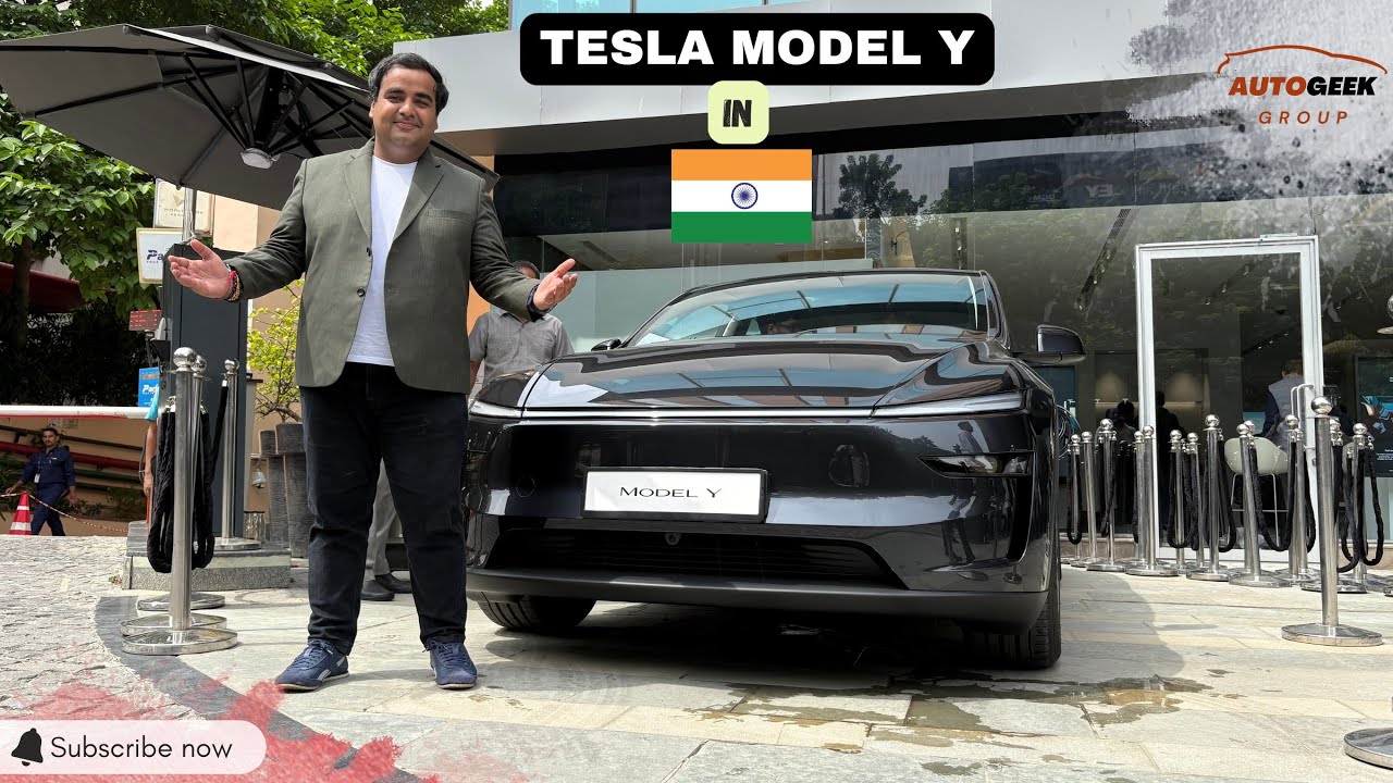 2025 Tesla Model Y in India | Detailed Walkaround | Autogeek Group