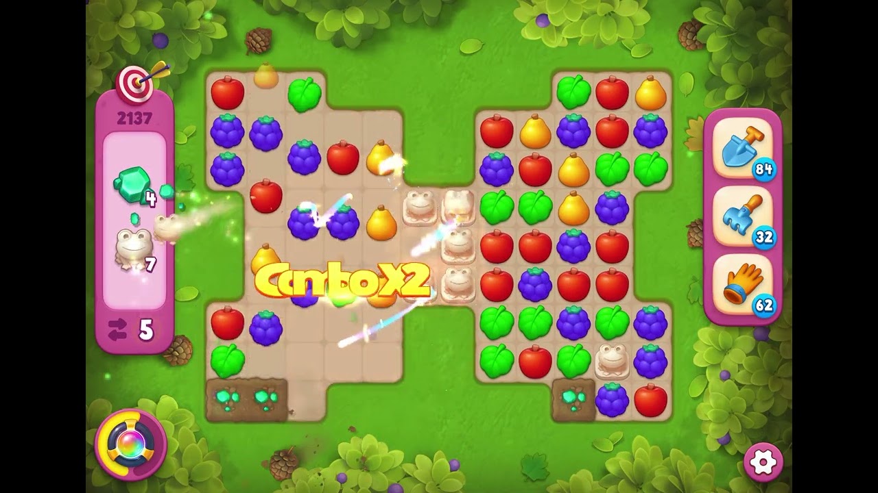 Gardenscapes Level 2137 Challenge Failed