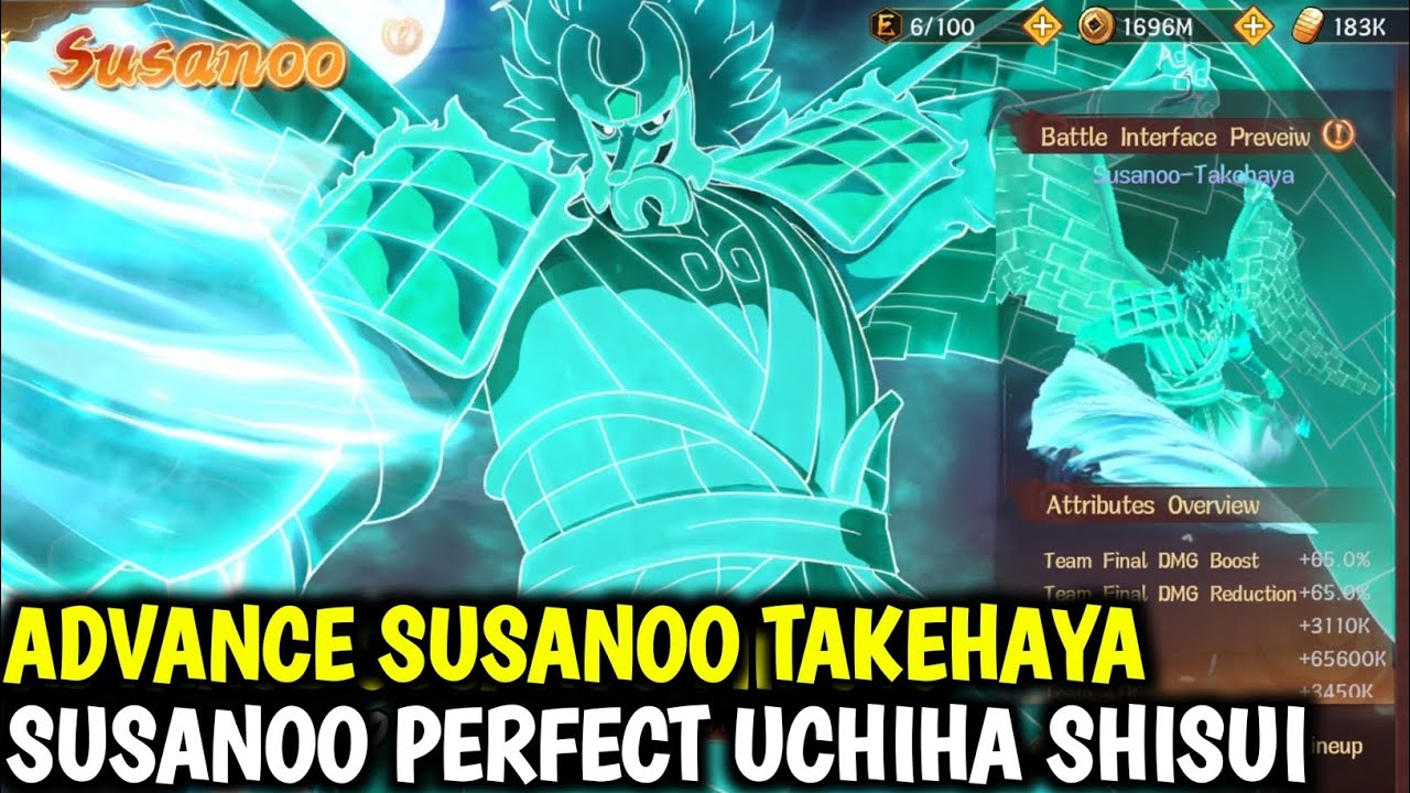 UPGRADE ADVANCE SUSANOO LAGI SUSANOO NYA PERFECT UCHIHA SHISUI Part 6 - Eye Of SAMSARA