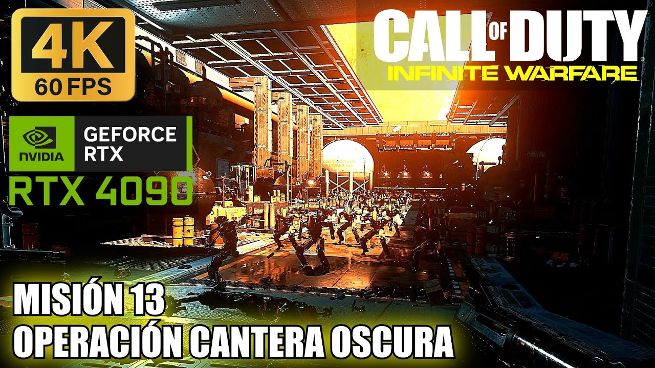 Call of Duty: Infinite Warfare | Misión 13 OPERACIÓN CANTERA OSCURA | 4K 60 FPS | RTX 4090