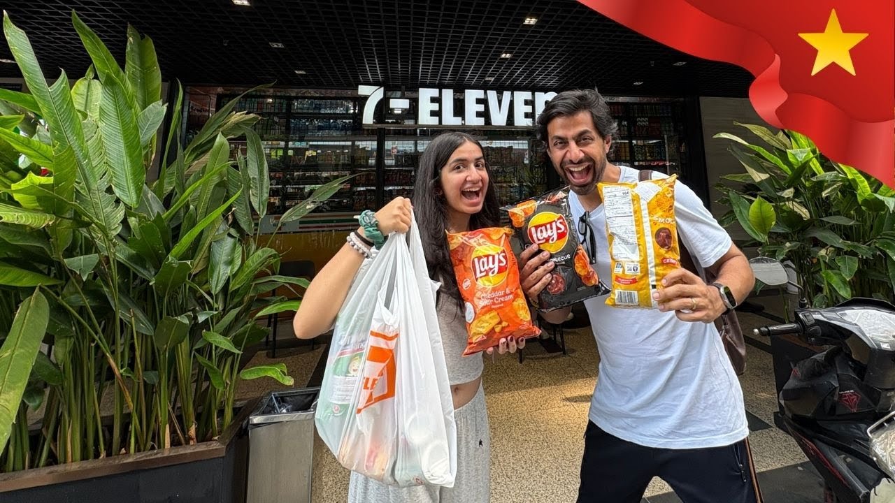 Delhi To Vietnam Journey 🇻🇳 | VietJet Ka Experience & 7-Eleven Chips Try Kiya 😎