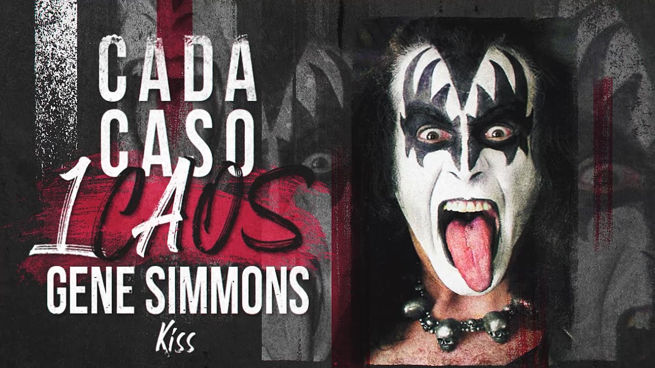 GENE SIMMONS DO KISS- DA INFÂNCIA MISERÁVEL AO DINHEIRO ABSURDO.