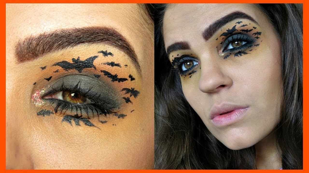 Bat Halloween Makeup Tutorial