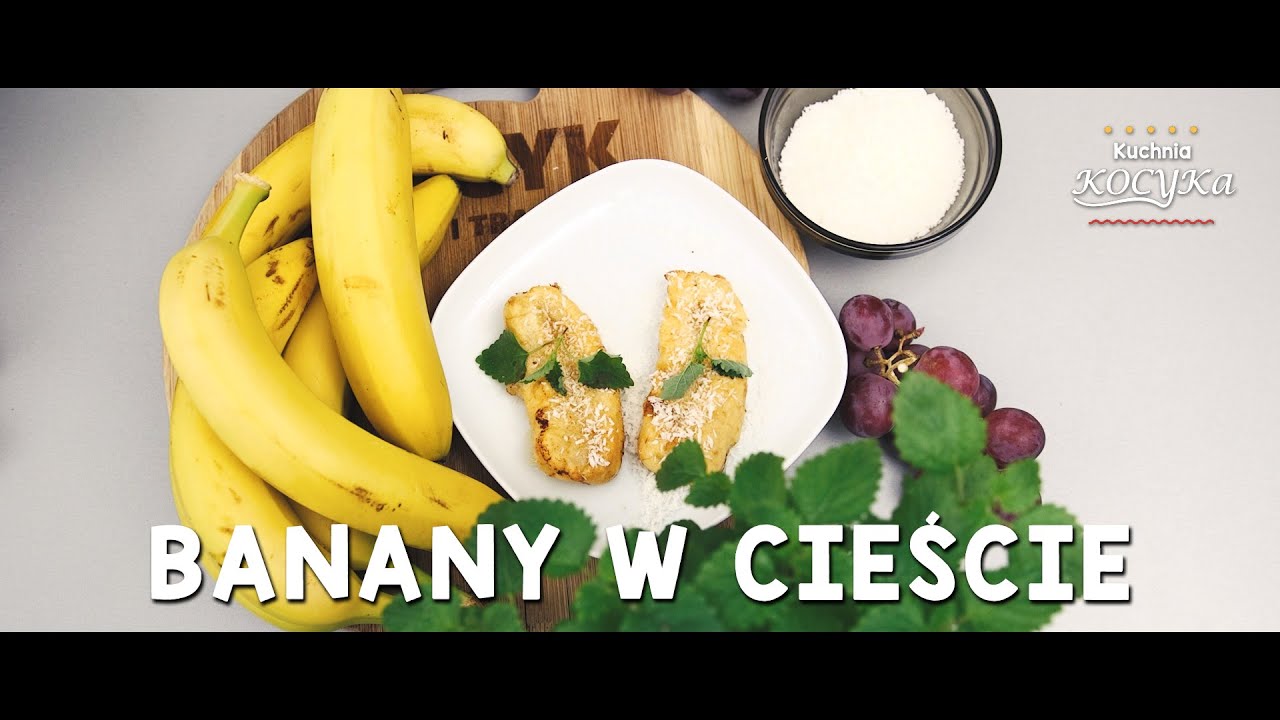 BANANY W CIEŚCIE 🍌 | Kuchnia Kocyka