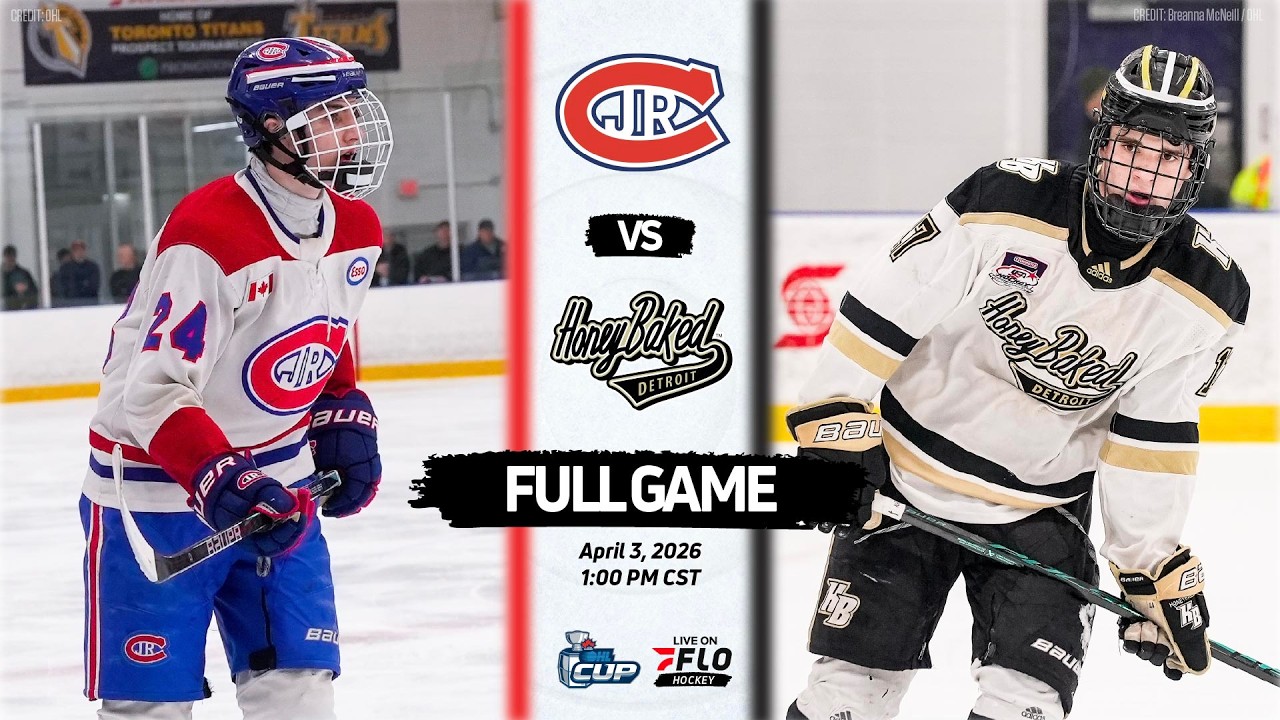 OHL Cup Final Free Stream - Toronto Jr. Canadiens vs. Detroit HoneyBaked | FloHockey Free Stream