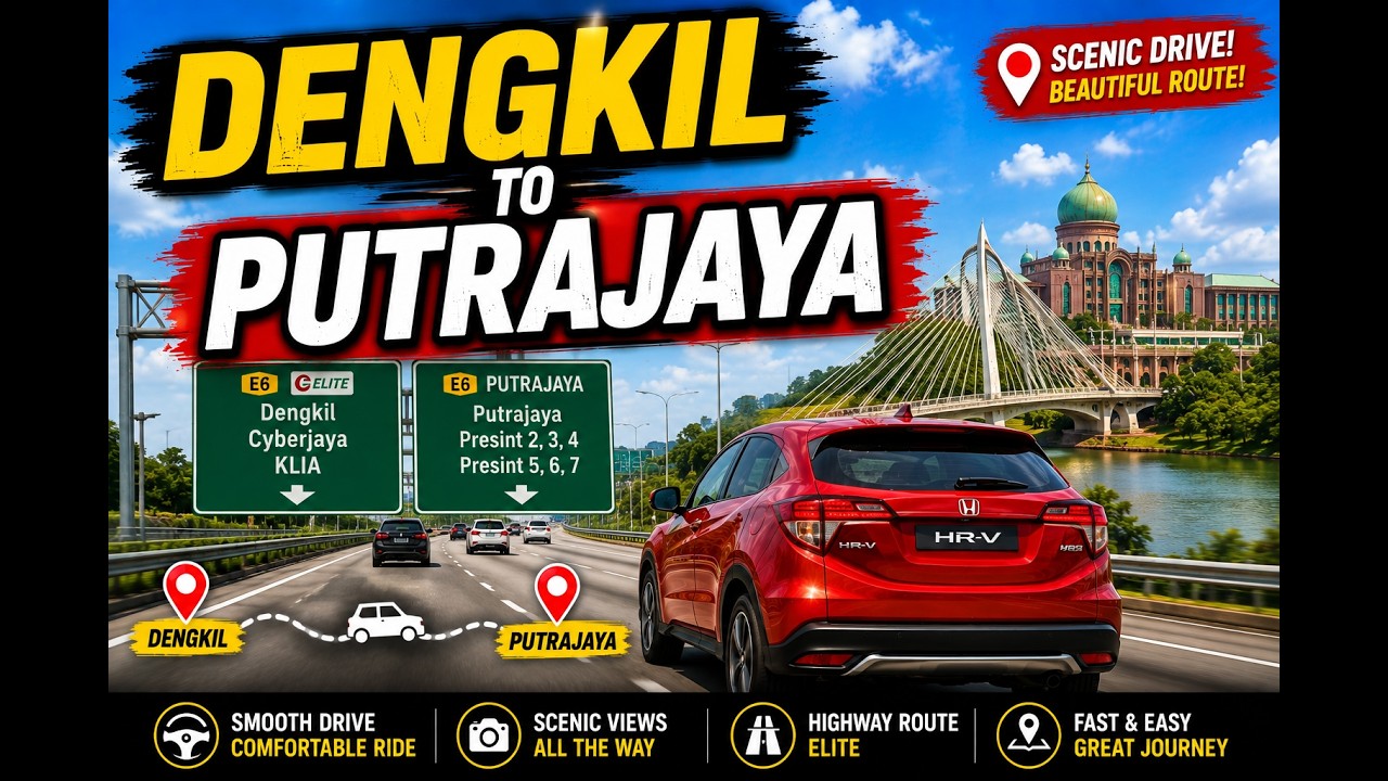 Dengkil to Putrajaya Presint 14 Ramadan Bazar 2026