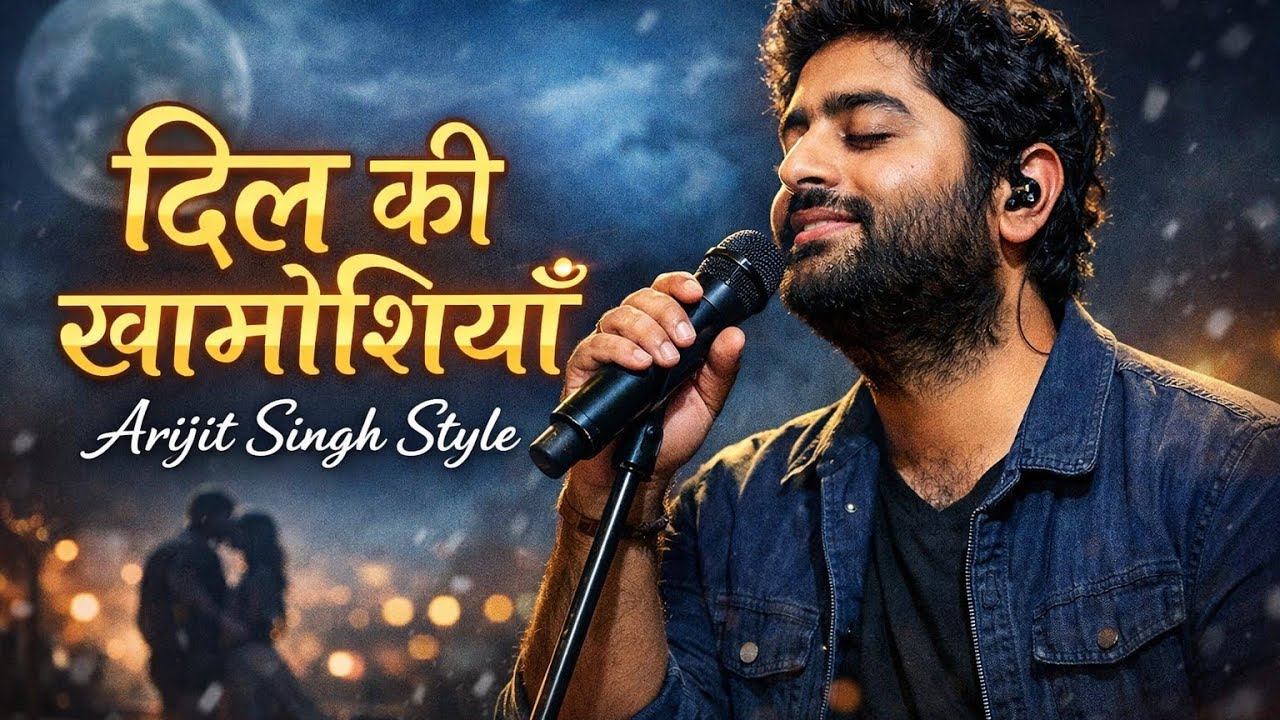 Dil Ki Khamoshiyan 💔 Arijit Singh Style | New Sad Song 🎶