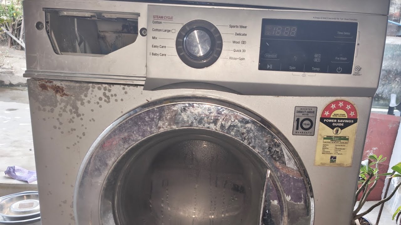 Touch paid not working 😯 Lg front load washing machine||