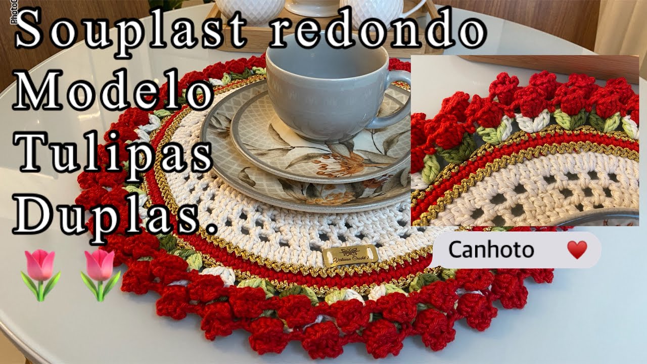 Souplast Jardim de Tulipas 🌷🌷🌷(canhoto).