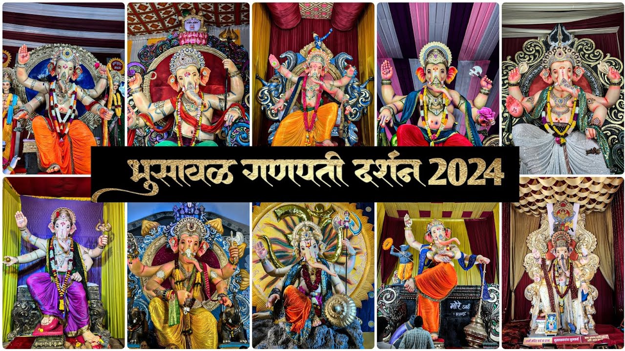Bhusawal Ganpati Darshan 2024 | भुसावळ गणपती दर्शन | part 2 2024 🙇🏻🤩🙏🏻🚩