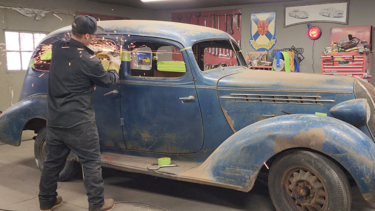 Спорный срез крыши: НАХОДКА САРА 1936 Hudson Terraplane