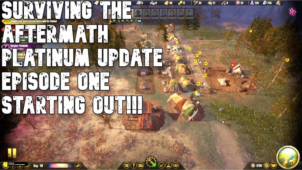 SURVIVING THE AFTERMATH - Platinum Update - Sep 2021 - Episode 1 Starting Out!!!