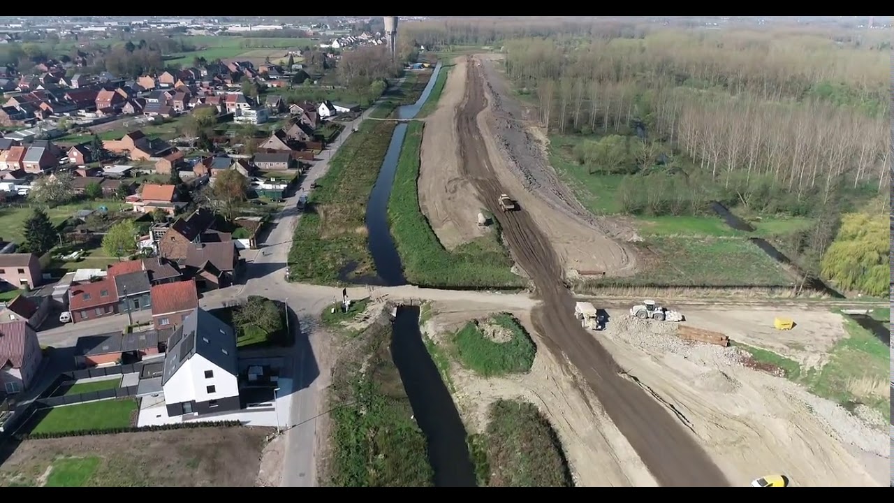Luchtbeelden - Sigmaplan (Dendermonde)