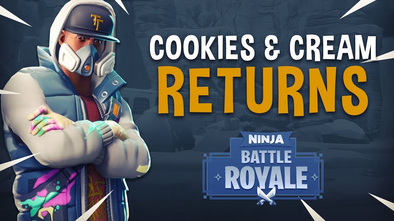 Cookies N Cream Returns! - Fortnite Battle Royale Gameplay - Ninja & Myth