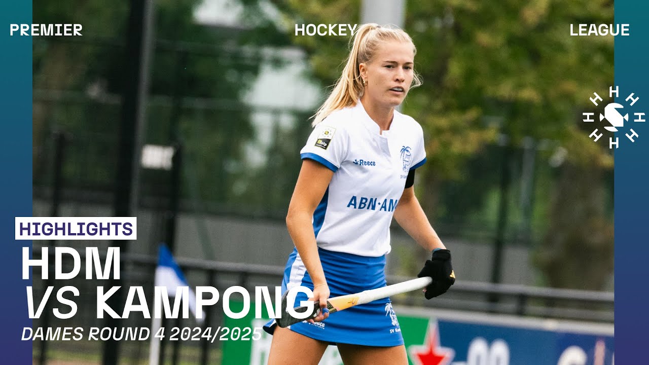 HDM - Kampong 🏑 Tulp Hoofdklasse Dames ‘24/’25 RONDE 4 | Samenvatting