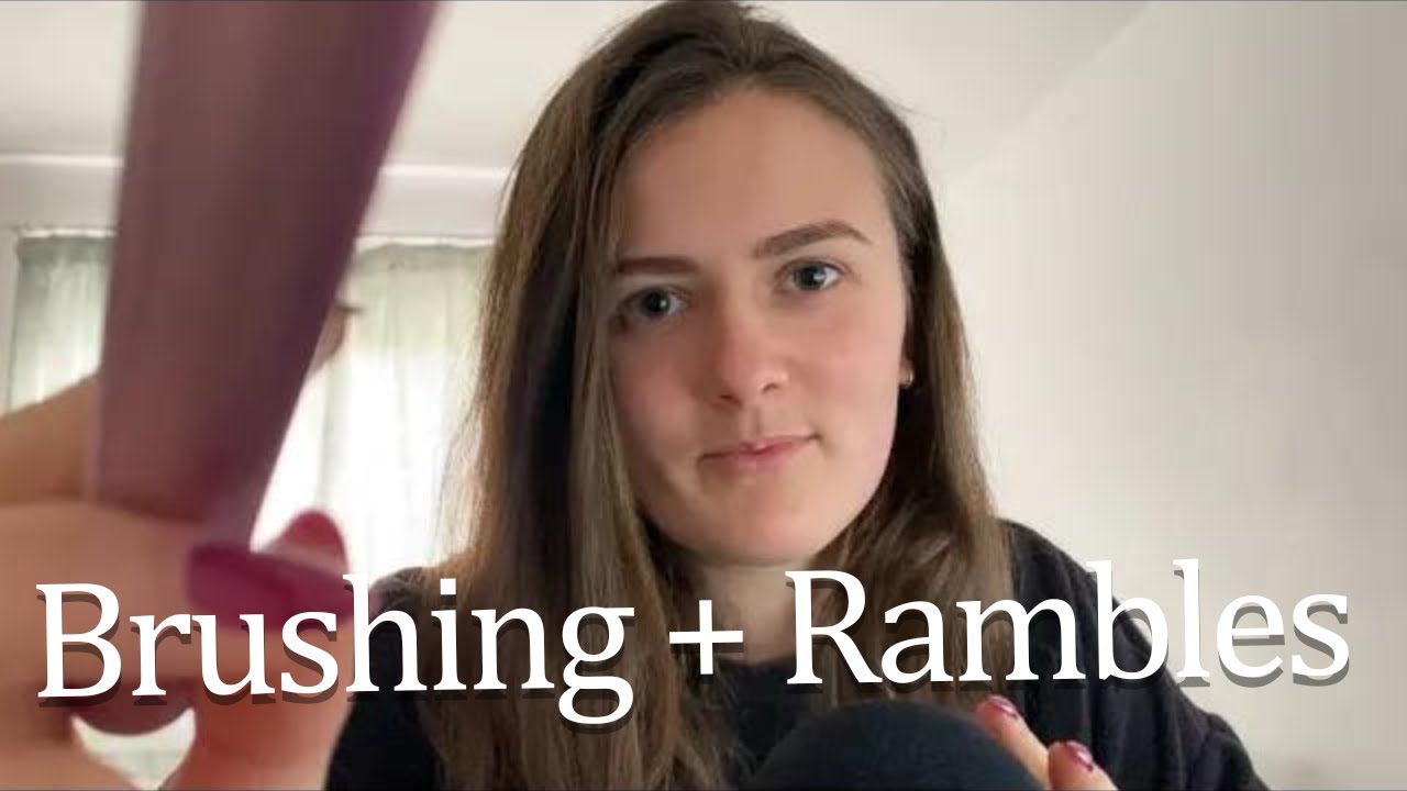 [ASMR] Face Stroking, Mic Brushing, Scratching, Rambling & Whispers