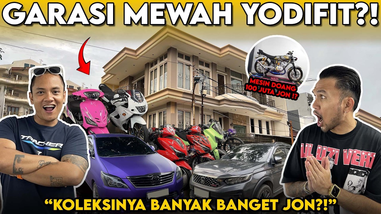 GELEDAH GARASI MEWAH YODIFIT‼️ KOLEKSINYA SEHARGA SUPERCAR JON⁉️