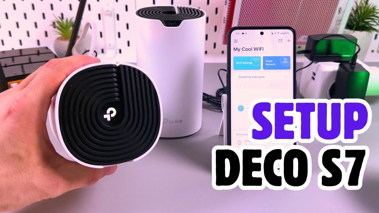 Руководство по настройке беспроводной сети Easy Mesh Wi-Fi System TP-Link Deco S7 — улучшите свою...