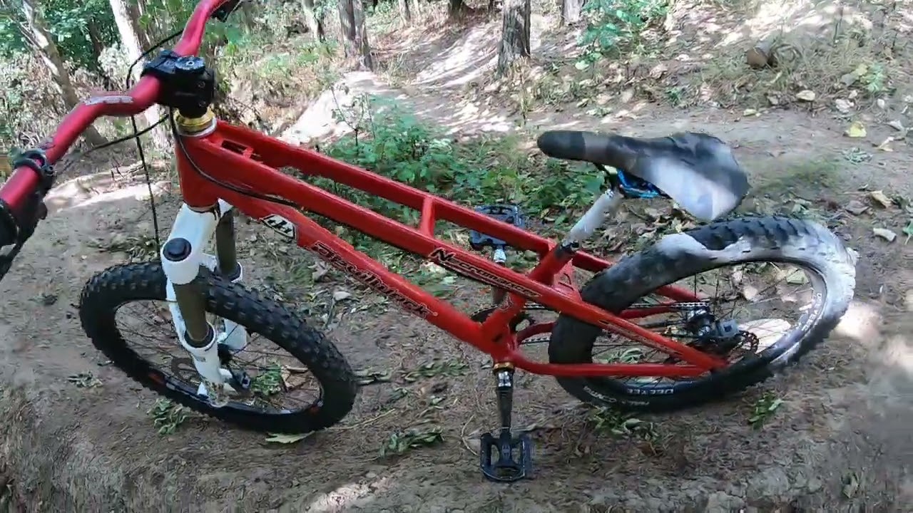 RAW - BIKE CHECK - RETRO FREERIDE HARDTAIL + SENDS @MY LOCAL - POV