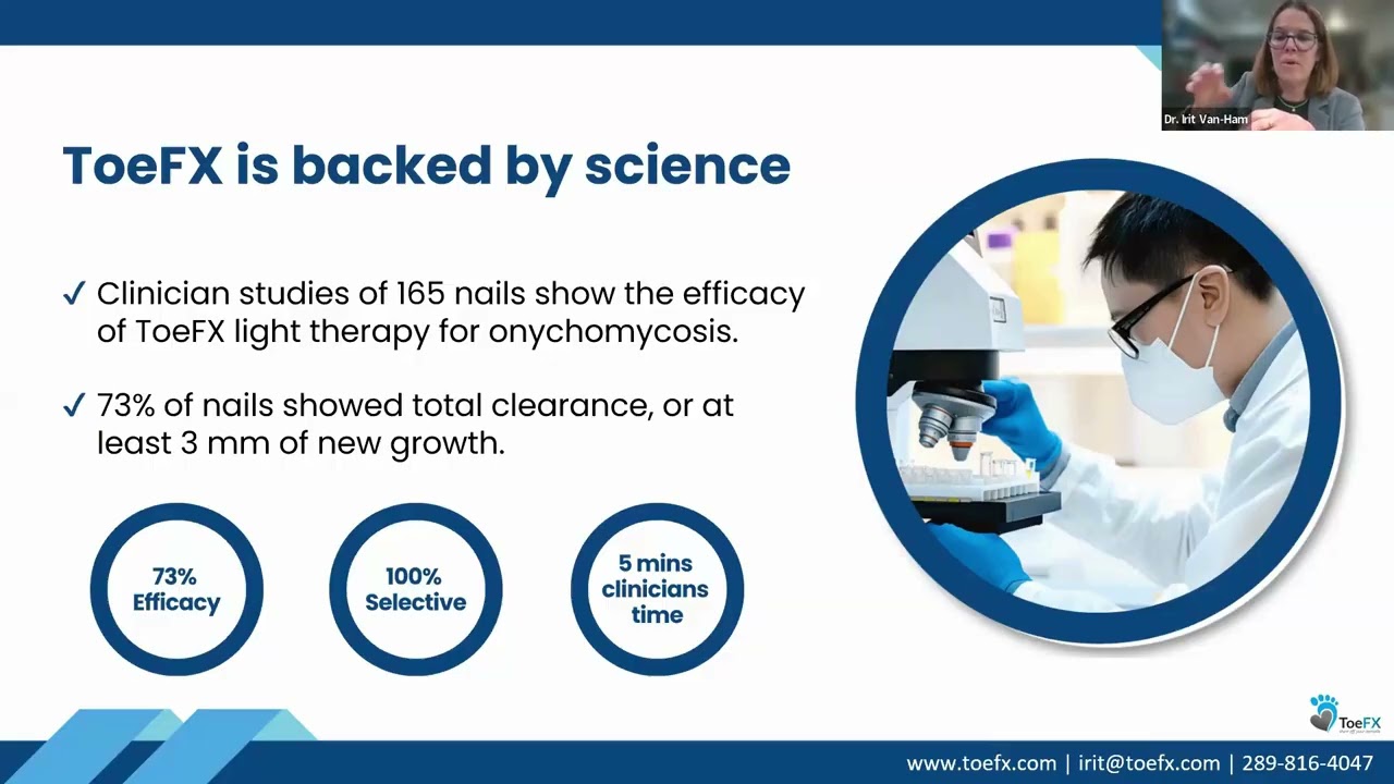 Webinar: Light At The End Of The Toenail - Onychomycosis Breakthroughs and Real World Insights