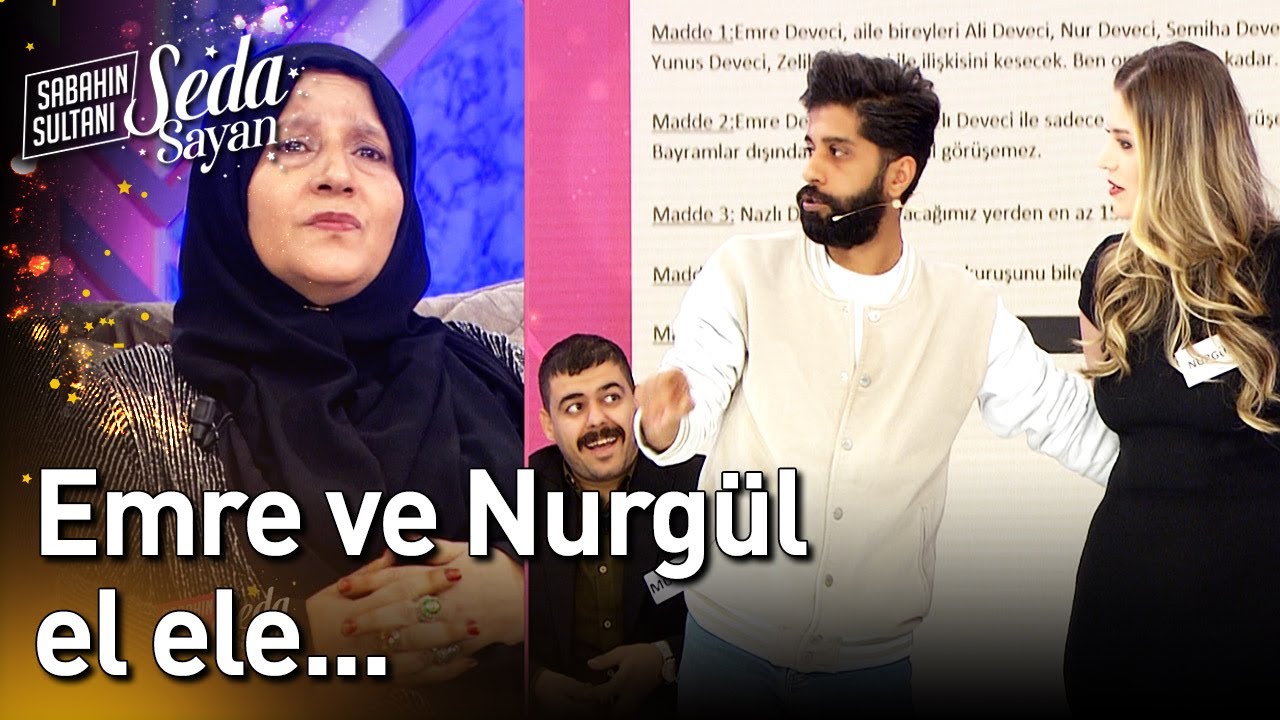 Emre ve Nurgül El Ele... - Sabahın Sultanı Seda Sayan