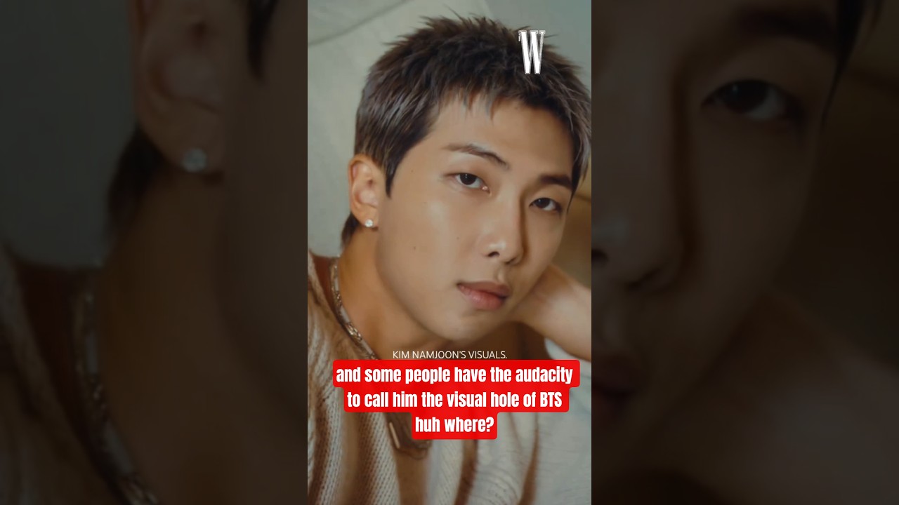 Kim Namjoon's Visuals🌟 #namjoon #rm #wkorea #shorts #kimnamjoon