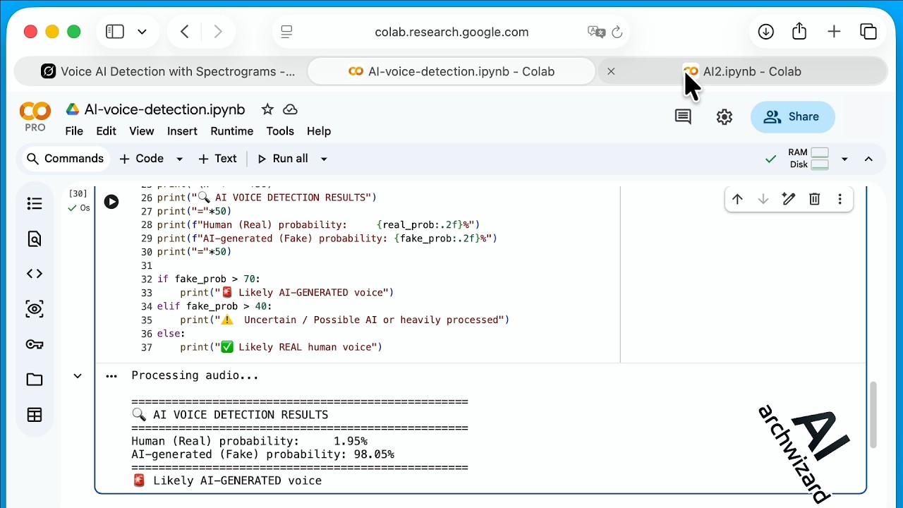 Can We Even Trust Real Voices Anymore? AI Voice Detection Overview (My Colab Code FAILED!)