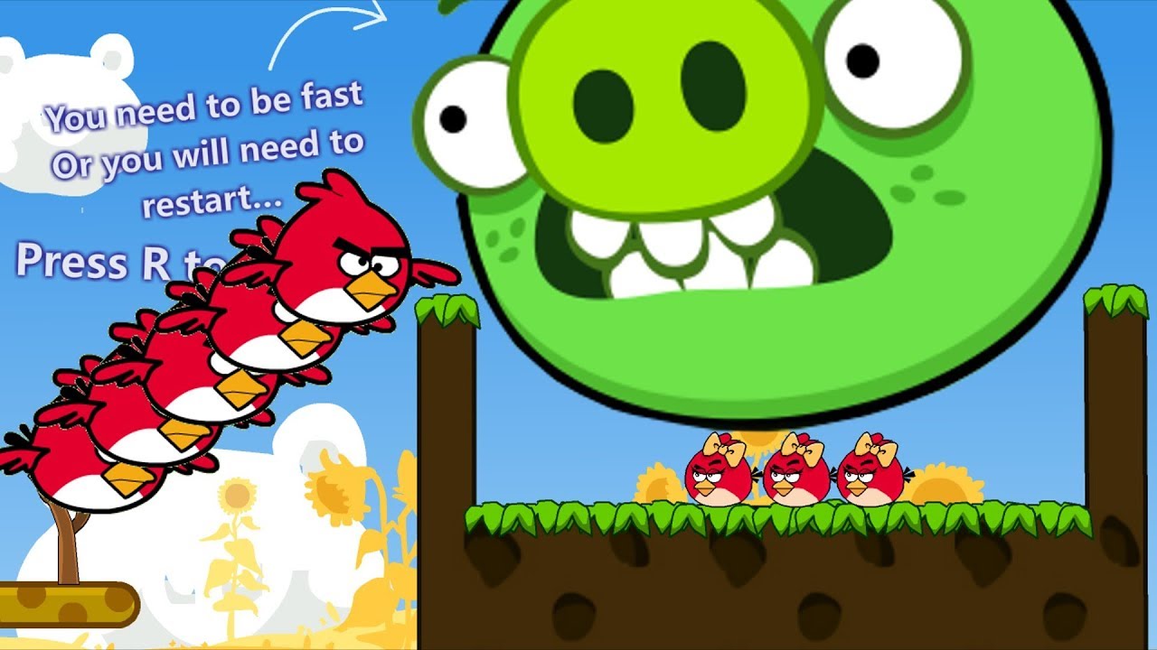Angry Birds Love Cannon 3 - RED MEET GIRLFRIEND AND KICK OUT PIGGIES!