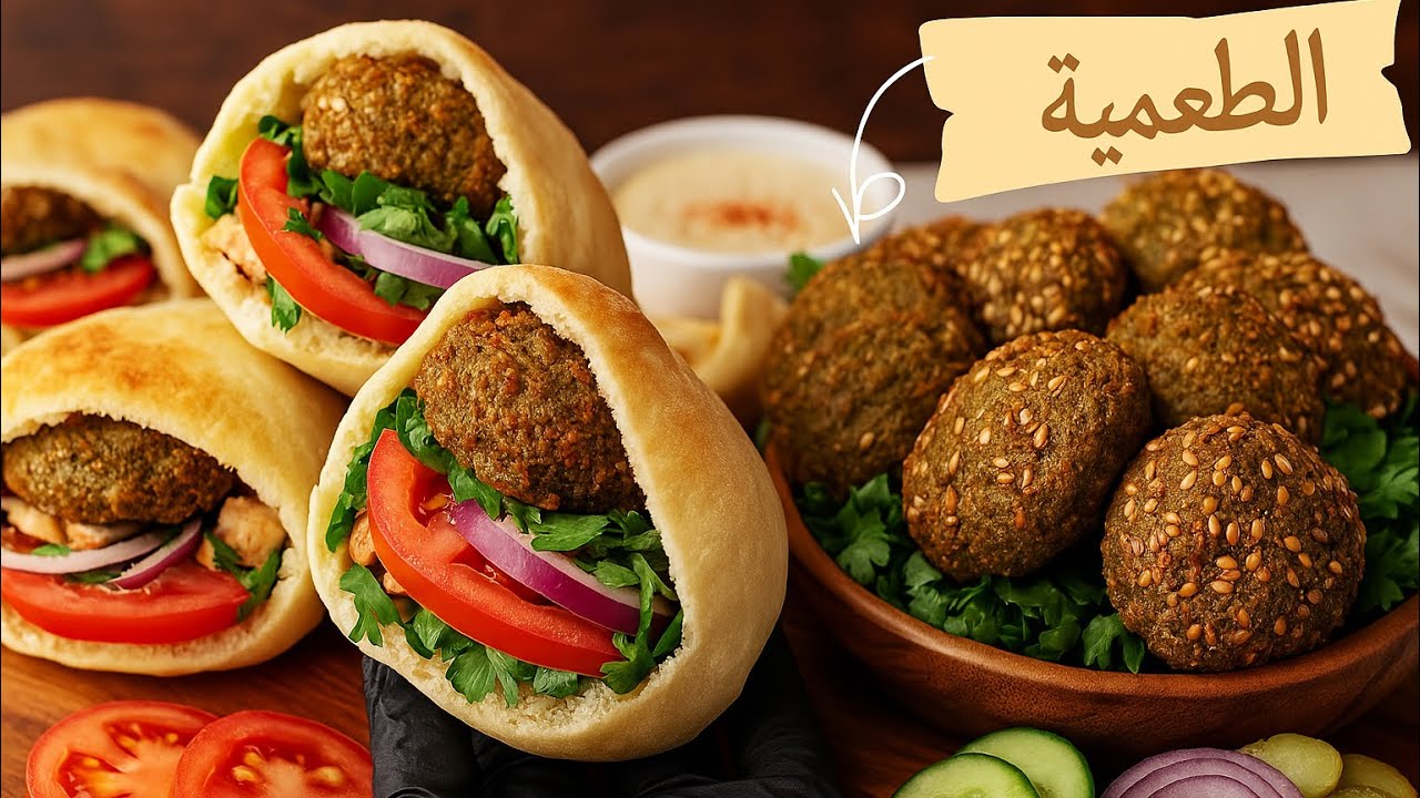 أسرار الطعمية المصرية الأصلية 🥙 فلافل مقرمشة زي المحلات بمنتهى السهولة !