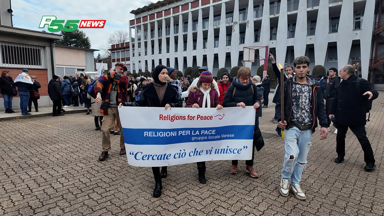 Varese - Marcia della Pace, il cammino unisce le religioni