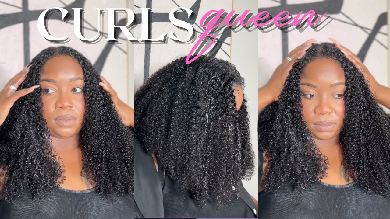 DIY QUICK-WEAVE WITH THE BEST CURLY BUNDLES FT. CURLS QUEEN