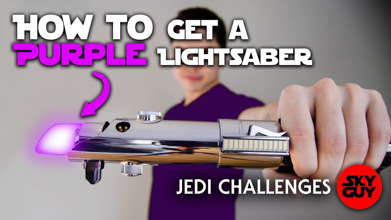 How to Get a Purple Lightsaber | Star Wars Jedi Challenges