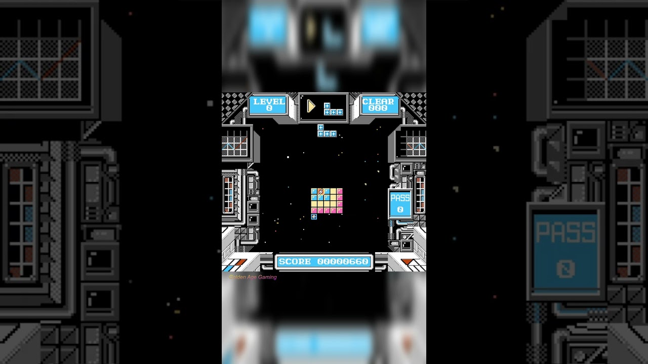 Master the 8-Bit Challenge of Deblock (1990) - A Retro NES Puzzle Game! #Retrogaming #NES